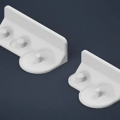 Giá treo tường Philips Sonicare | Phiên bản 1 & 2 đầu bàn chải