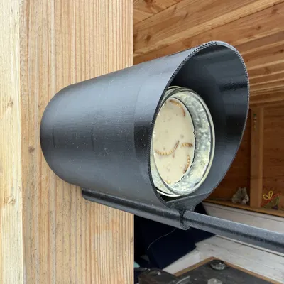 Nhà chim cho hũ bơ đậu phộng