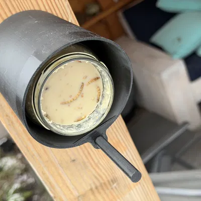 Nhà chim cho hũ bơ đậu phộng