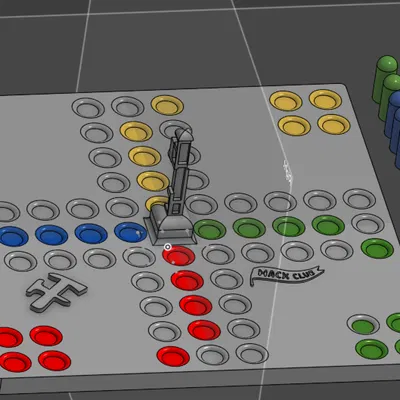Trò chơi board game “chińczyk” (Ba Lan)
