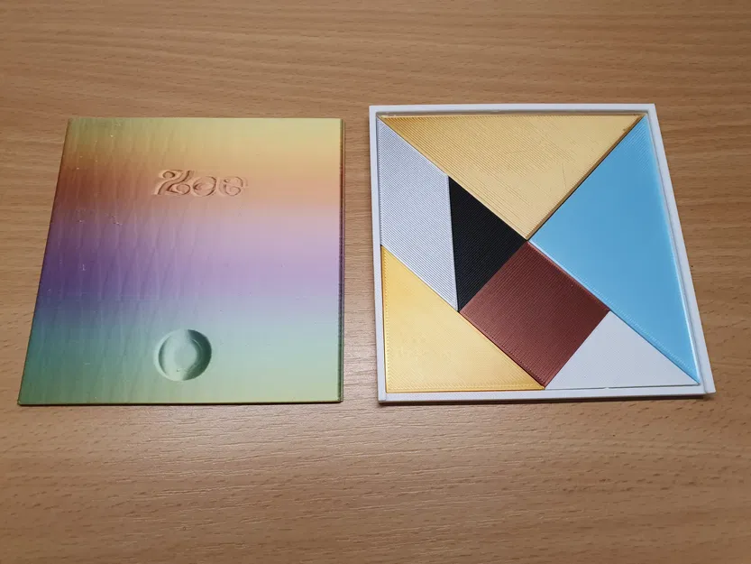 Bộ Tangram kèm hộp nắp trượt - Image 4