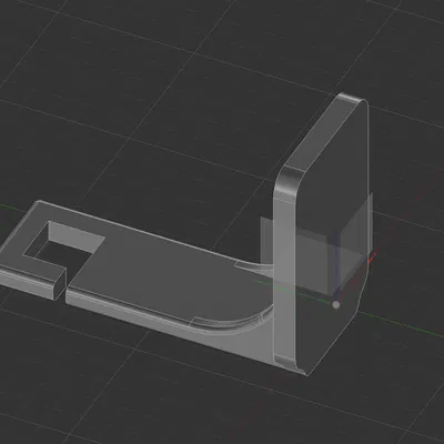 Giá đỡ rèm không cần vít (Curtain holder no screws)