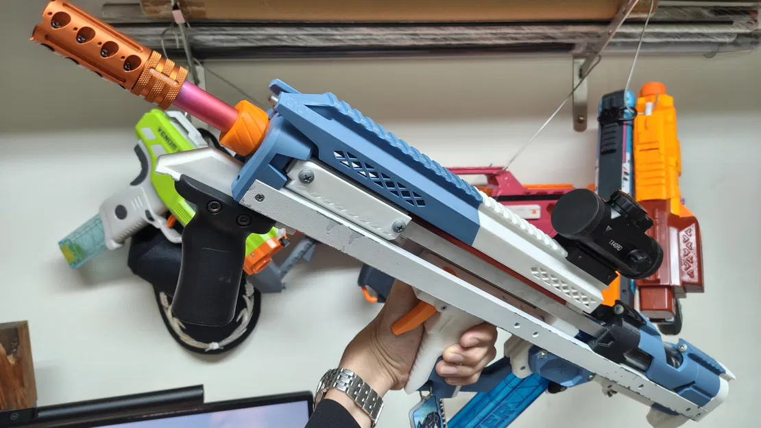 Talon claw U bullpup raised rail handgaurd (bản remix) - Image 1