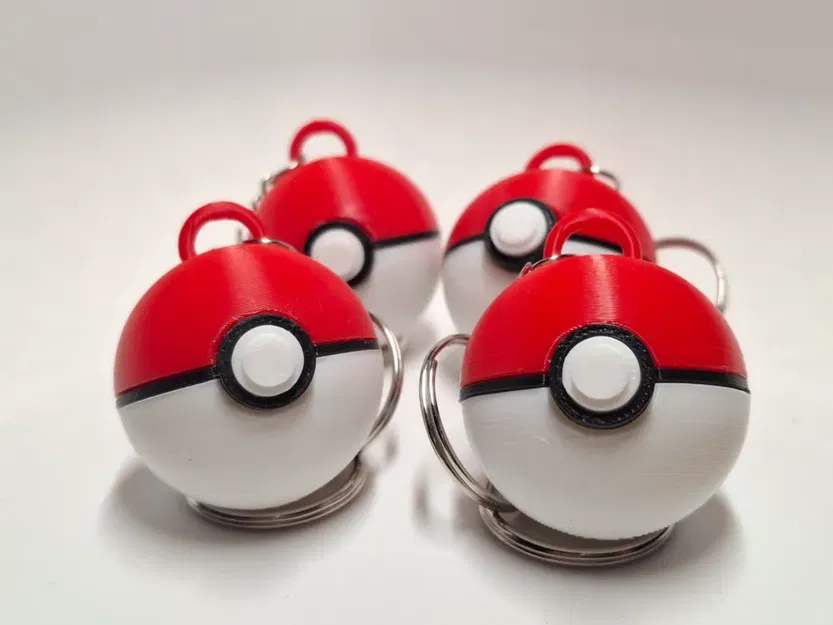 Móc khóa Pokeball - Image 1