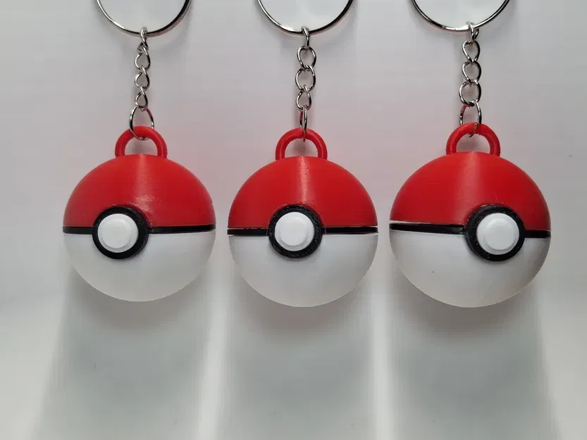 Móc khóa Pokeball - Image 2