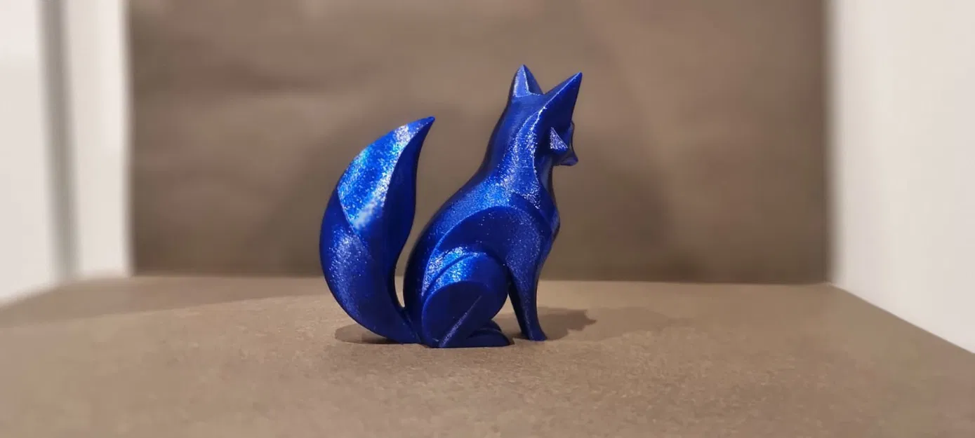 Tượng mini chú cáo (Figurine of a fox) - Image 2