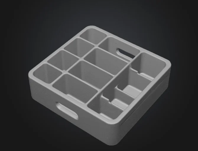 Khay Organizer Hình Chữ Nhật để Kệ… 1