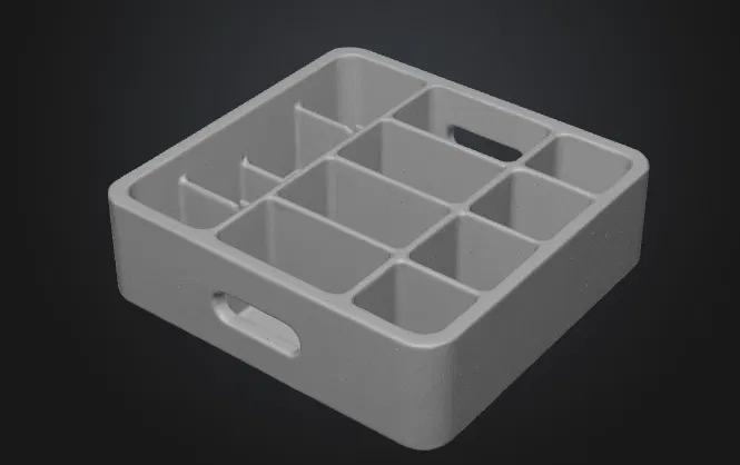 Khay Organizer Hình Chữ Nhật để Kệ (Shelf Organizer rectangular) - Image 2