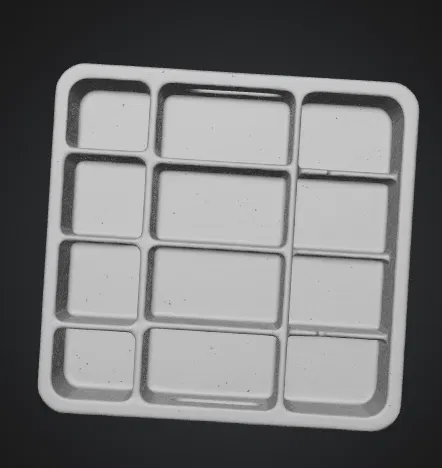 Khay Organizer Hình Chữ Nhật để Kệ (Shelf Organizer rectangular) - Image 3