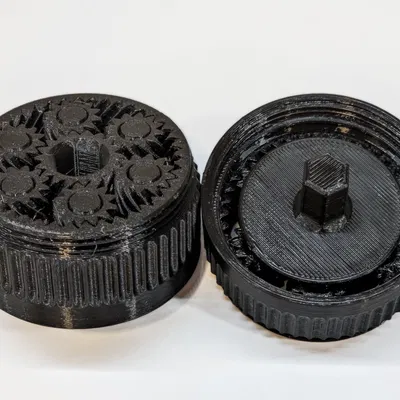 Bộ Bánh Răng Hành Tinh Xếp Chồng (Print-in-Place)