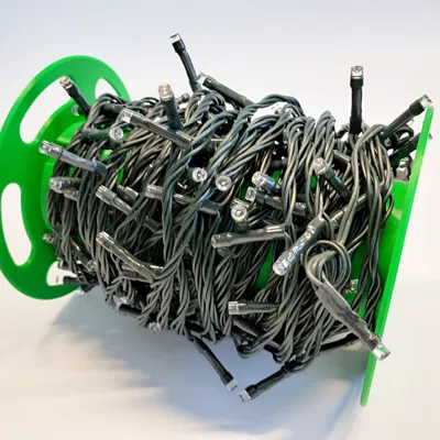 Cuộn quấn dây đèn LED Giáng Sinh Xmas Tree Chain Spool