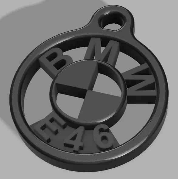 Móc khóa BMW E30, E36, E46, E90, E34, E91 - Image 1