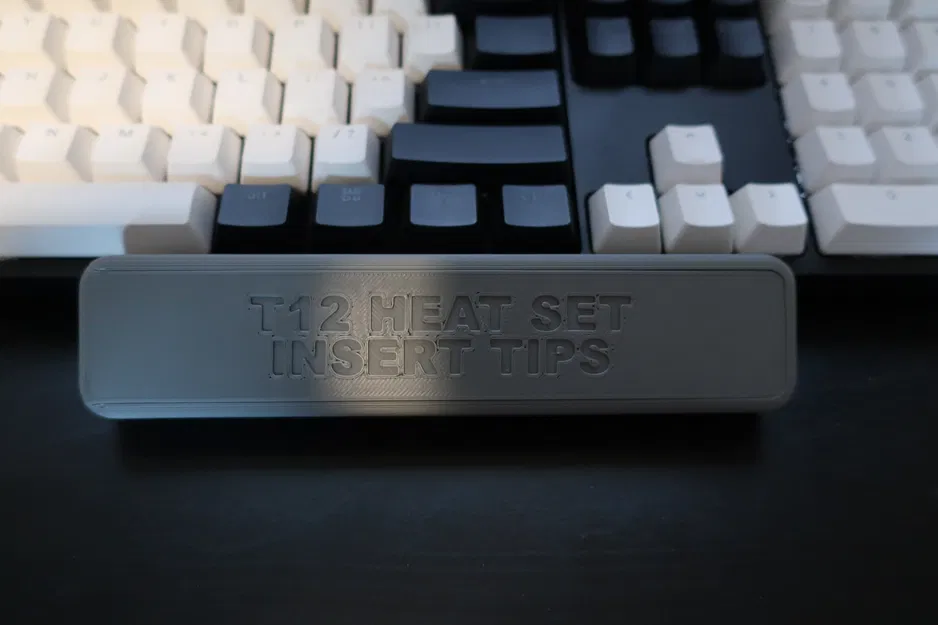 Hộp đựng đầu tip heat-set insert cho mỏ hàn T12 - Image 2