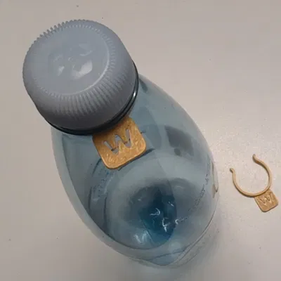 Nhãn chữ cho nắp chai bằng OpenSCAD (Tùy chỉnh)