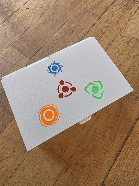 Hộp Beyblade X 6 ngăn có ký hiệu (Symbols) - Image 1