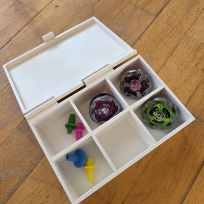 Hộp Beyblade X 6 ngăn có ký hiệu (Symbols)