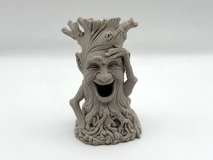 Happy Stub Decor – Tượng gốc cây vui vẻ trang trí - Image 2