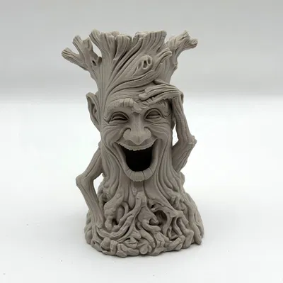 Happy Stub Decor – Tượng gốc cây vui vẻ trang trí