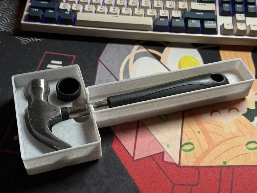 Khay Gridfinity 2x3 + 1x5 giữ IKEA Hummer - Image 1