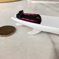 Ván lướt sóng Shortboard (Pyzalien 2) kèm fins và grippad - Thumbnail 3