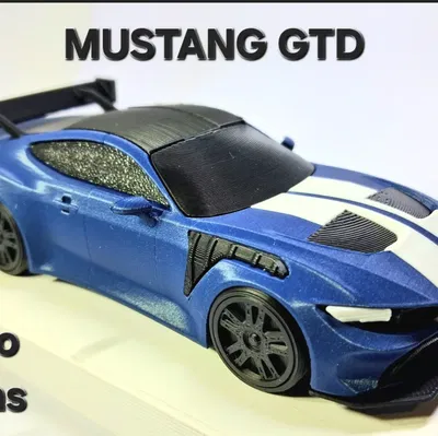 Bộ kit lắp ráp mô hình tỉ lệ Mustang GTD
