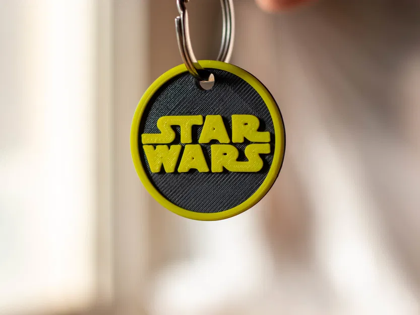 Móc khóa logo Star Wars - Image 1