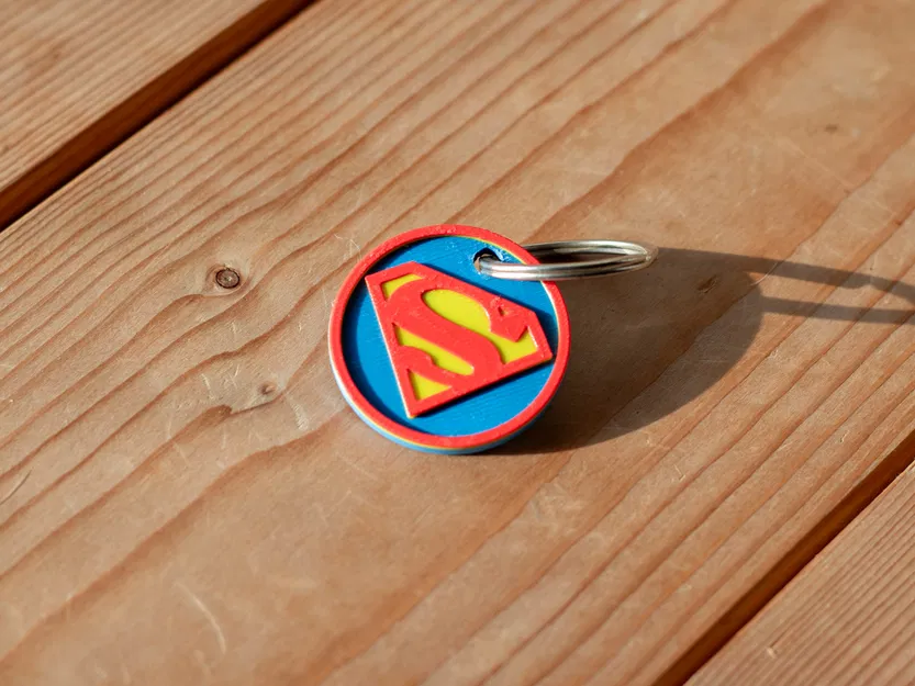 Móc khóa logo Superman - Image 2