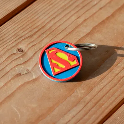 Móc khóa logo Superman