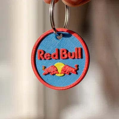 Móc khóa logo Red Bull