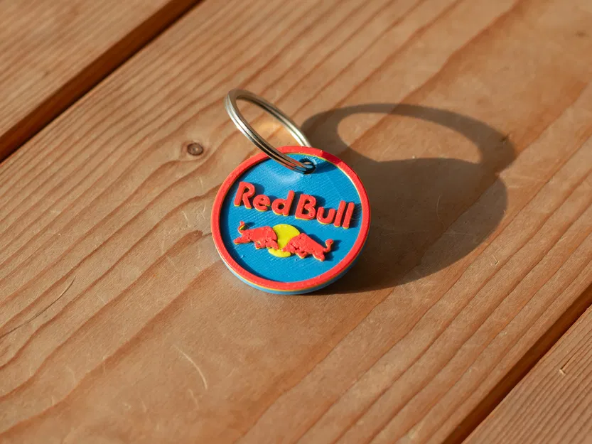 Móc khóa logo Red Bull - Image 2