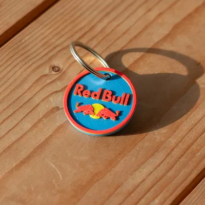 Móc khóa logo Red Bull