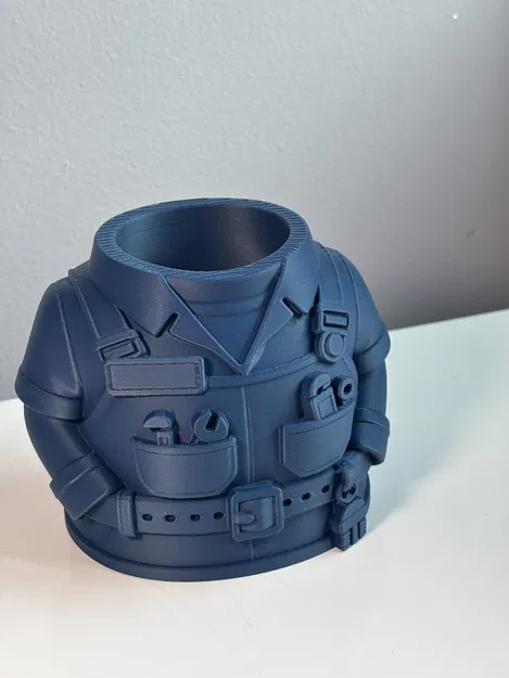 Ống Đựng Bút Đồng Phục Thợ Sửa Ống Nước – Desk Organizer Phong Cách Workwear - Image 4