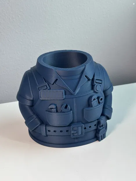 Ống Đựng Bút Đồng Phục Thợ Sửa Ống Nước – Desk Organizer Phong Cách Workwear - Image 8