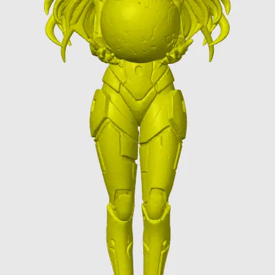 Figurine Cyber Cat-Girl 28