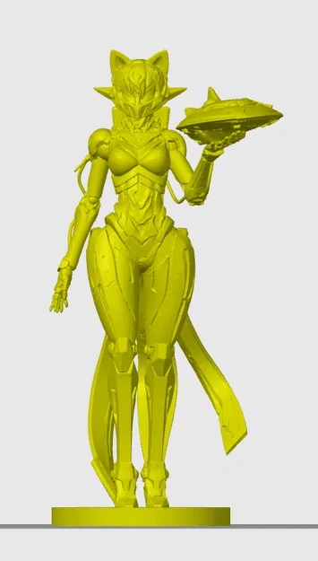 Figure Cyber Cat-Girl 29 - Image 1