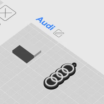Móc khóa Audi #001 / Audi Key Ring #001