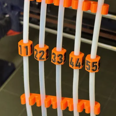 Hạt (Bead) sắp xếp ống PTFE Bowden