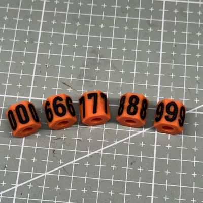 Hạt (Bead) sắp xếp ống PTFE Bowden