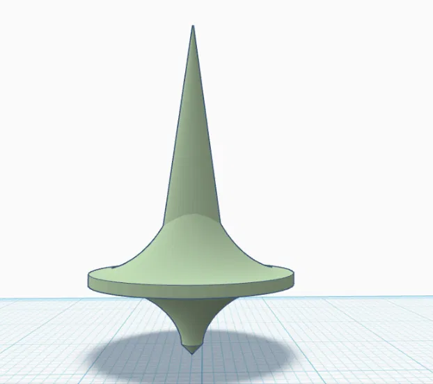 Con quay xoay nhọn (Sharp spinning top) - Image 1