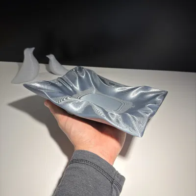 Tô đựng đồ Draped Catchall Bowl