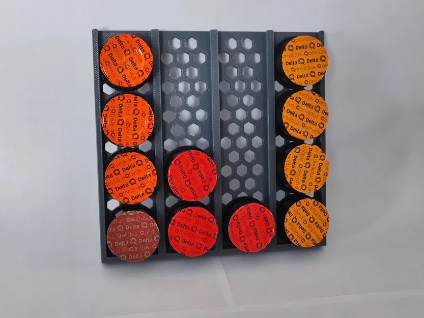 Giá đựng capsule Delta Q Flat | Treo tường & để ngăn kéo (1-5x) - Image 1