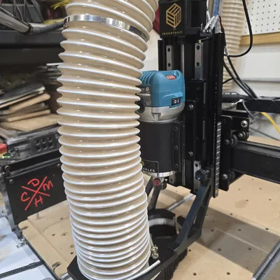 Hệ thống hút bụi X-Carve Makita Router Dust Shoe 4"