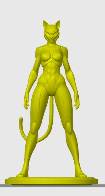 Figurine Cyber Cat-Girl 31 - Image 1