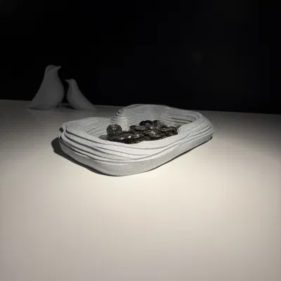 Khay để đồ nhiều lớp Layered Catchall Bowl