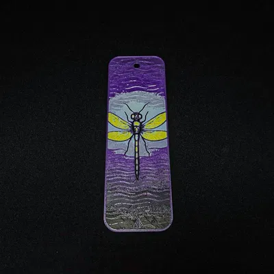 Bookmark Chuồn Chuồn Hueforge (Hueforge Dragonfly Bookmark)