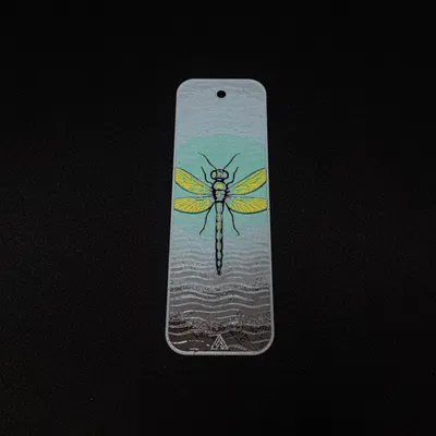 Bookmark Chuồn Chuồn Hueforge (Hueforge Dragonfly Bookmark)