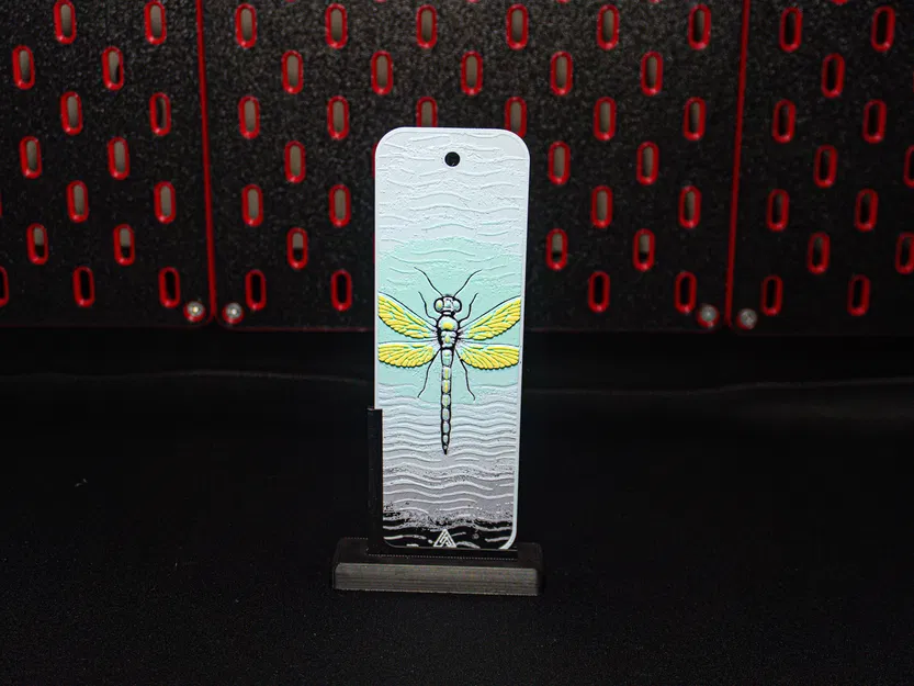 Bookmark Chuồn Chuồn Hueforge (Hueforge Dragonfly Bookmark) - Image 9