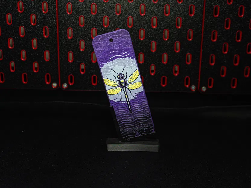 Bookmark Chuồn Chuồn Hueforge (Hueforge Dragonfly Bookmark) - Image 11