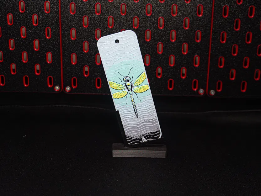 Bookmark Chuồn Chuồn Hueforge (Hueforge Dragonfly Bookmark) - Image 12