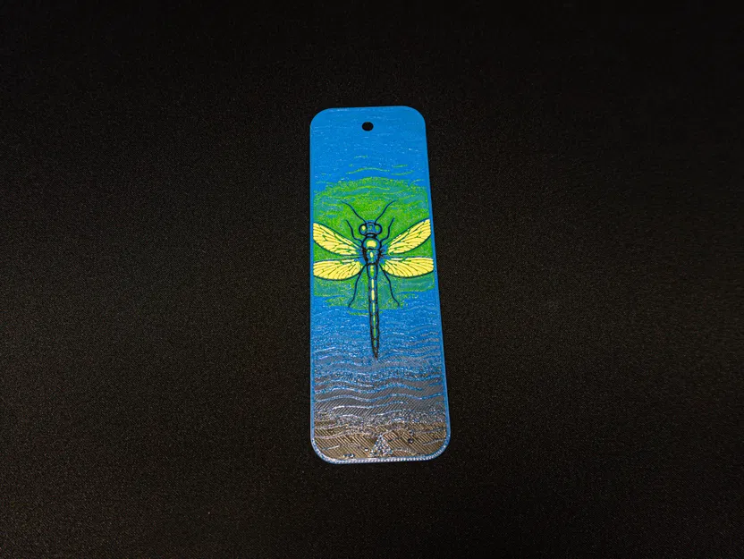 Bookmark Chuồn Chuồn Hueforge (Hueforge Dragonfly Bookmark) - Image 13